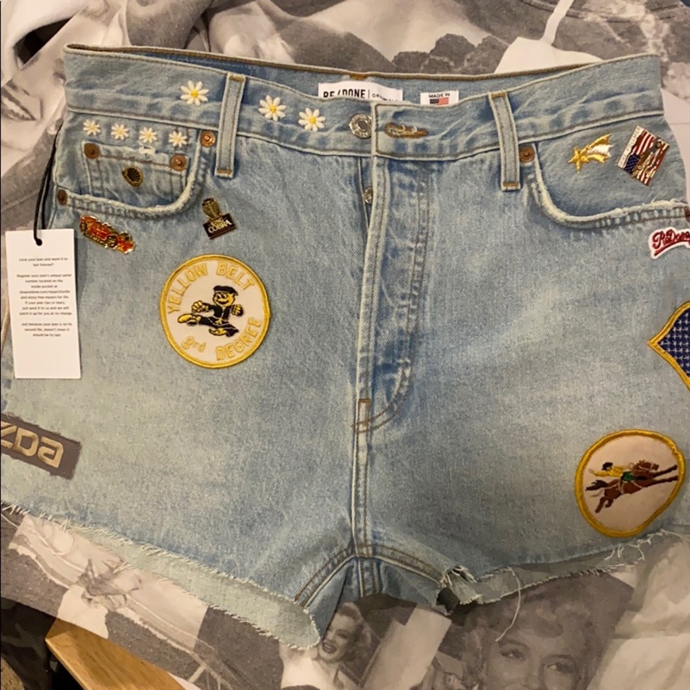 Re/done shorts